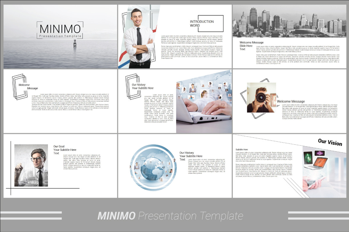 MINIMO Keynote Template, a Presentation Template by Presentation Official (Photo 2 of 8)