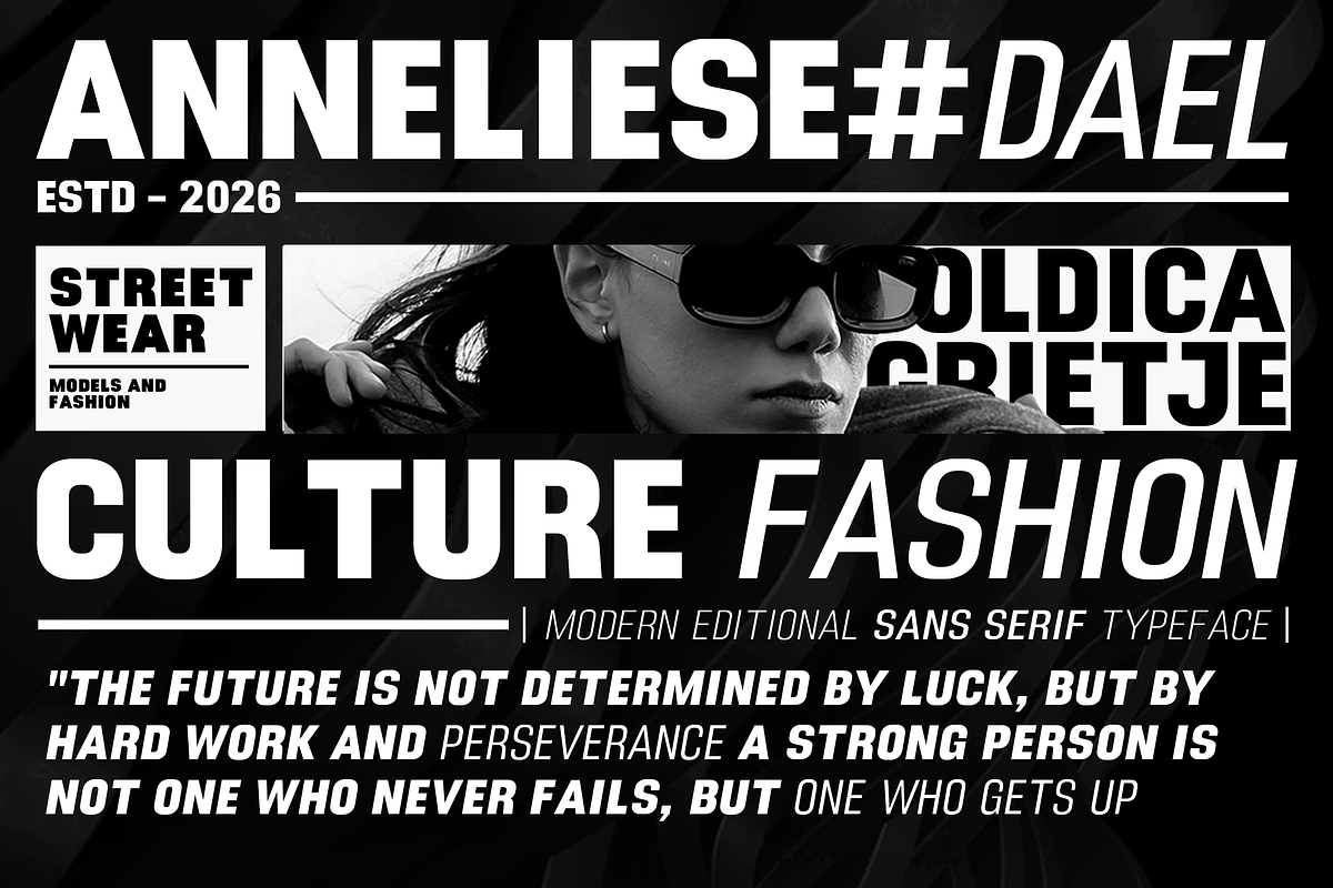 DTF Boldica, a Sans Serif Font by Dora Typefoundry (Photo 8 of 13)