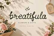 Vintela Atelier Ribbon Script Font, a Script Font by Letterhanna Studio (Thumbnail 2 of 9)
