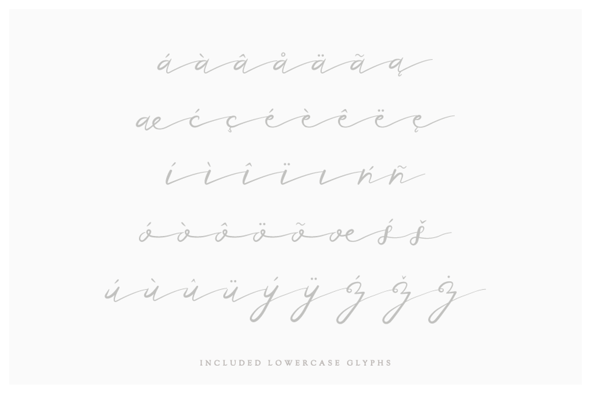 Belle Mere Script Font preview 6