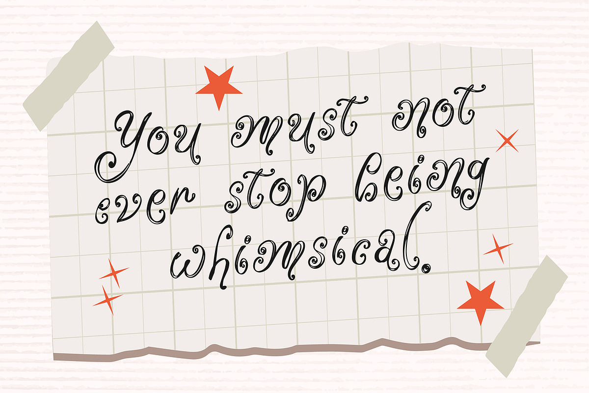Rolling Scribless Curly Scribble, a Handwritten Font by Haps Space (Photo 14 of 15)