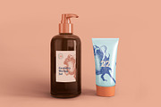 Cosmetics mock-up set 22 psd files, a Packaging Mockup by GraphicWave (Thumbnail 2 of 8)