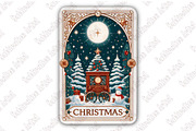 Christmas Tarot Card PNG Files, an Illustration by Sublimation Artist (Thumbnail 3 of 3)