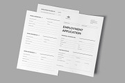 Employment Application Vol. 01, a Stationery Template by LaxmiOwl (Thumbnail 2 of 6)