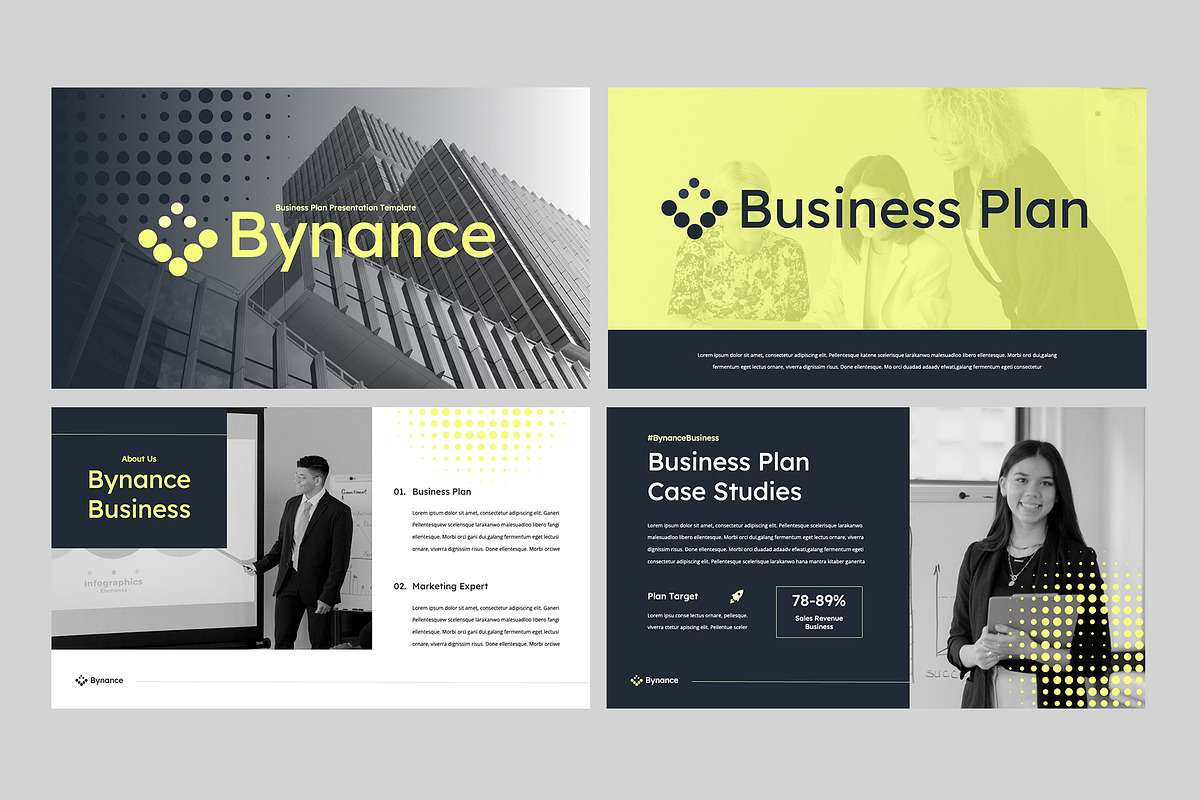 BYNANCE - Powerpoint Template, a Presentation Template by rgbryand (Photo 2 of 7)