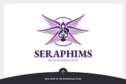 Seraphims - Angel Logo Template, a Branding & Logo Template by LOGOMAGINE (Thumbnail 7 of 16)