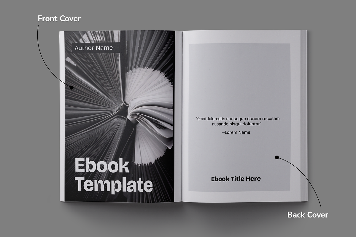 Ebook Minimalist Style Template, a Marketing Template by Meknya (Photo 18 of 18)