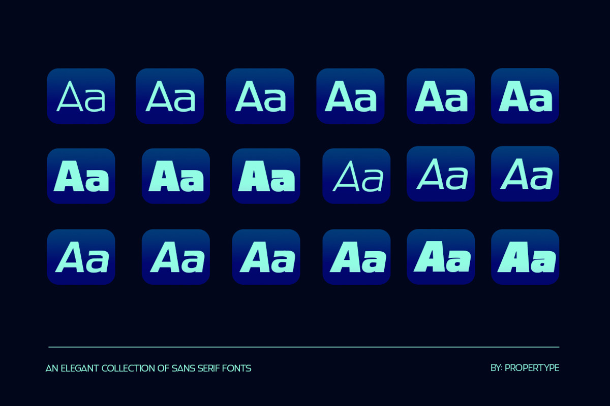 Paquero Sans Family, a Sans Serif Font by Propertype (Photo 10 of 11)