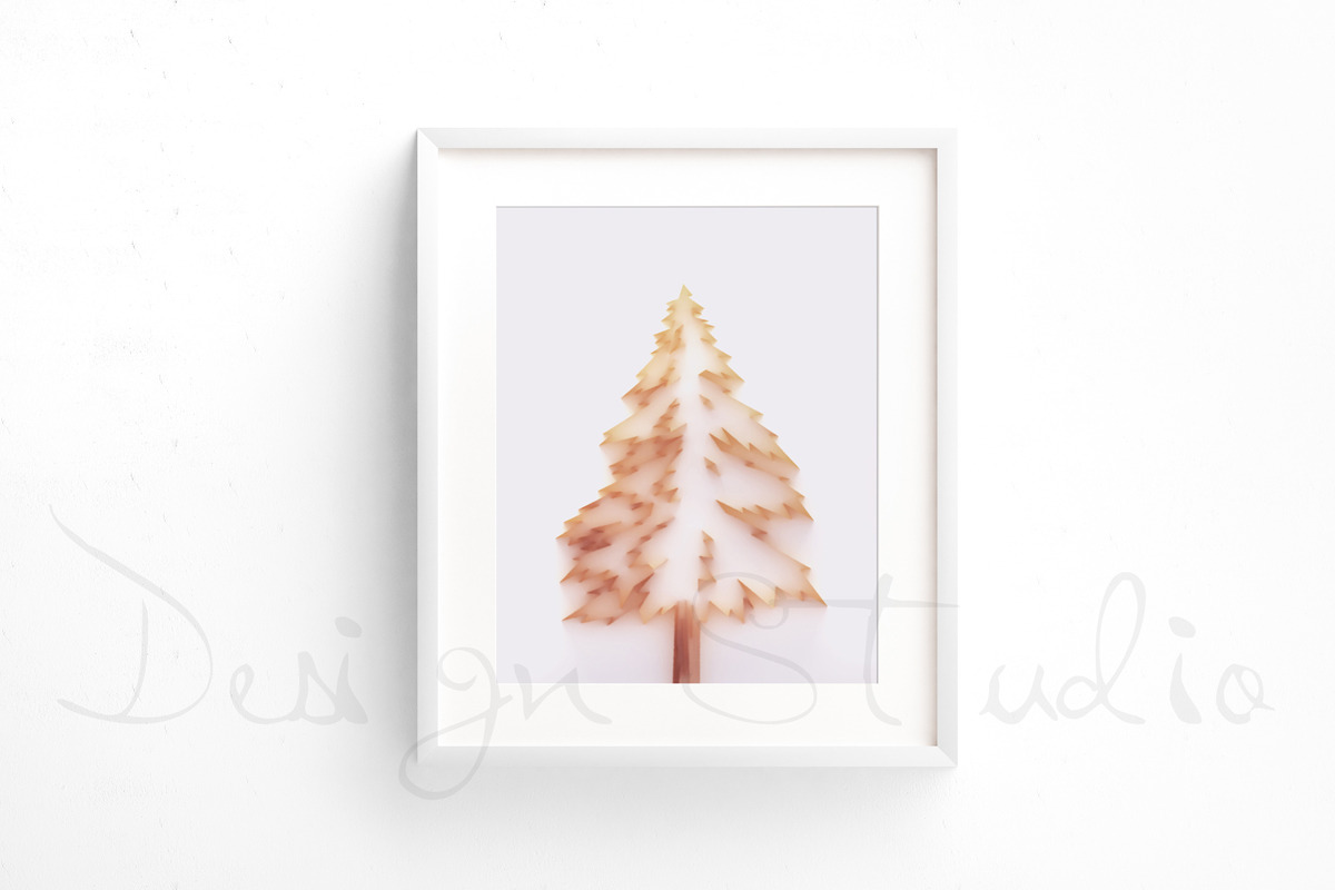 vertical & horizontal white frame, a Print Template by HisariDS Mockup Design (Photo 3 of 5)