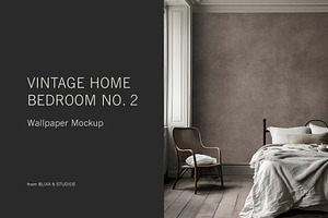 Vintage Home | Bedroom Mockup No. 2