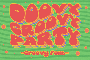 Doovy Groovy Font