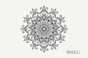 Mandala PDF PNG EPS10 1