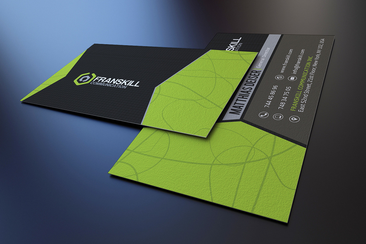 Modern Business Card, a Business Card Template by Marvel (Photo 1 of 3)