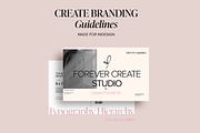Create Brand Guidelines, a Branding & Logo Template by Forever Create Studio (Thumbnail 1 of 7)
