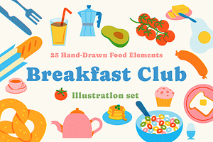 Breakfast Illustrations Collection