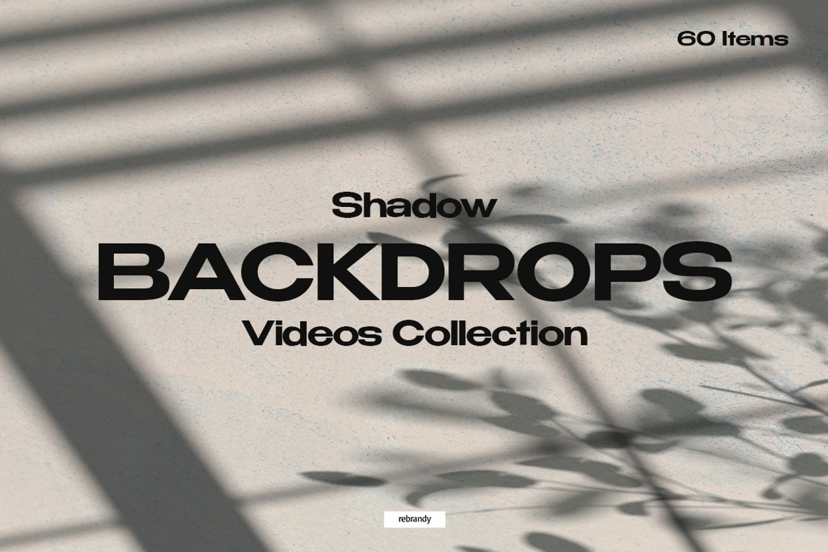 Shadow Backdrops Videos Collection, a Mockup by rebrandy (Photo 1 of 20)
