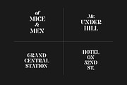 Kendrick Serif, a Serif Font by Hustle Supply Co. (Thumbnail 6 of 7)