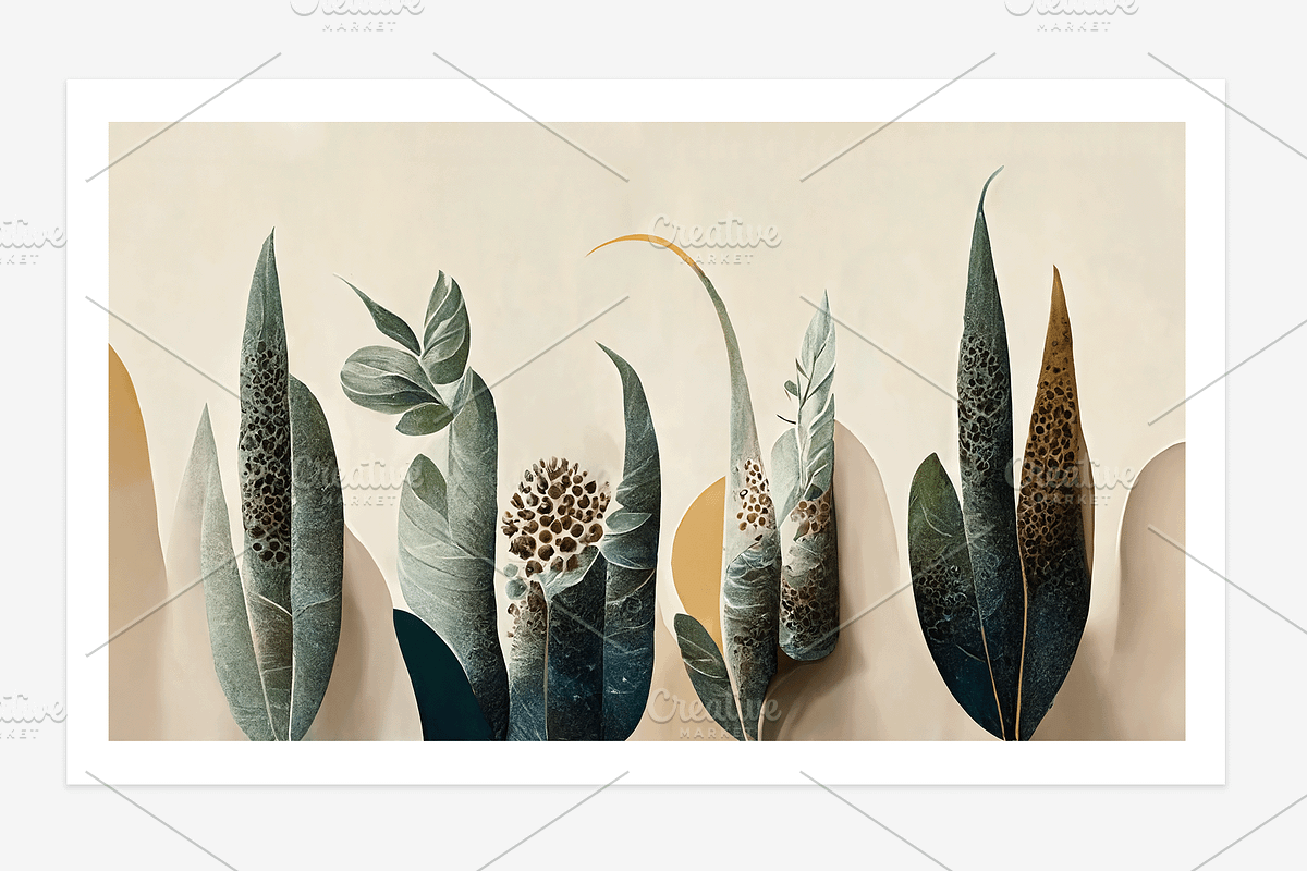 Ribo Collection · Botanical Wall, a Decorative Illustration by milatovar (Photo 13 of 15)