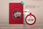 Holiday Luxe Pop Photo/Ornament Card, an Invitation Template by FUN TENT DESIGN (Thumbnail 1 of 2)