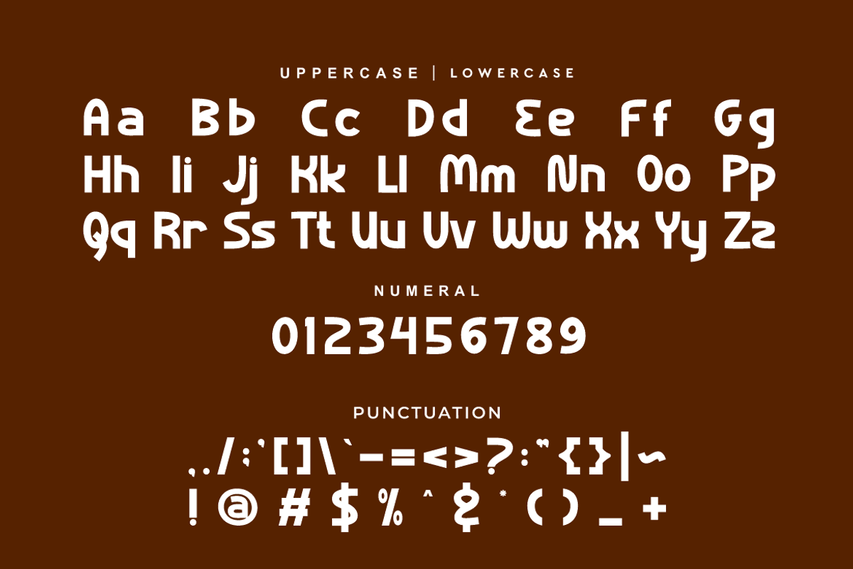 Testo Coffee Font, a Sans Serif Font by Iqsiart Studio (Photo 5 of 7)
