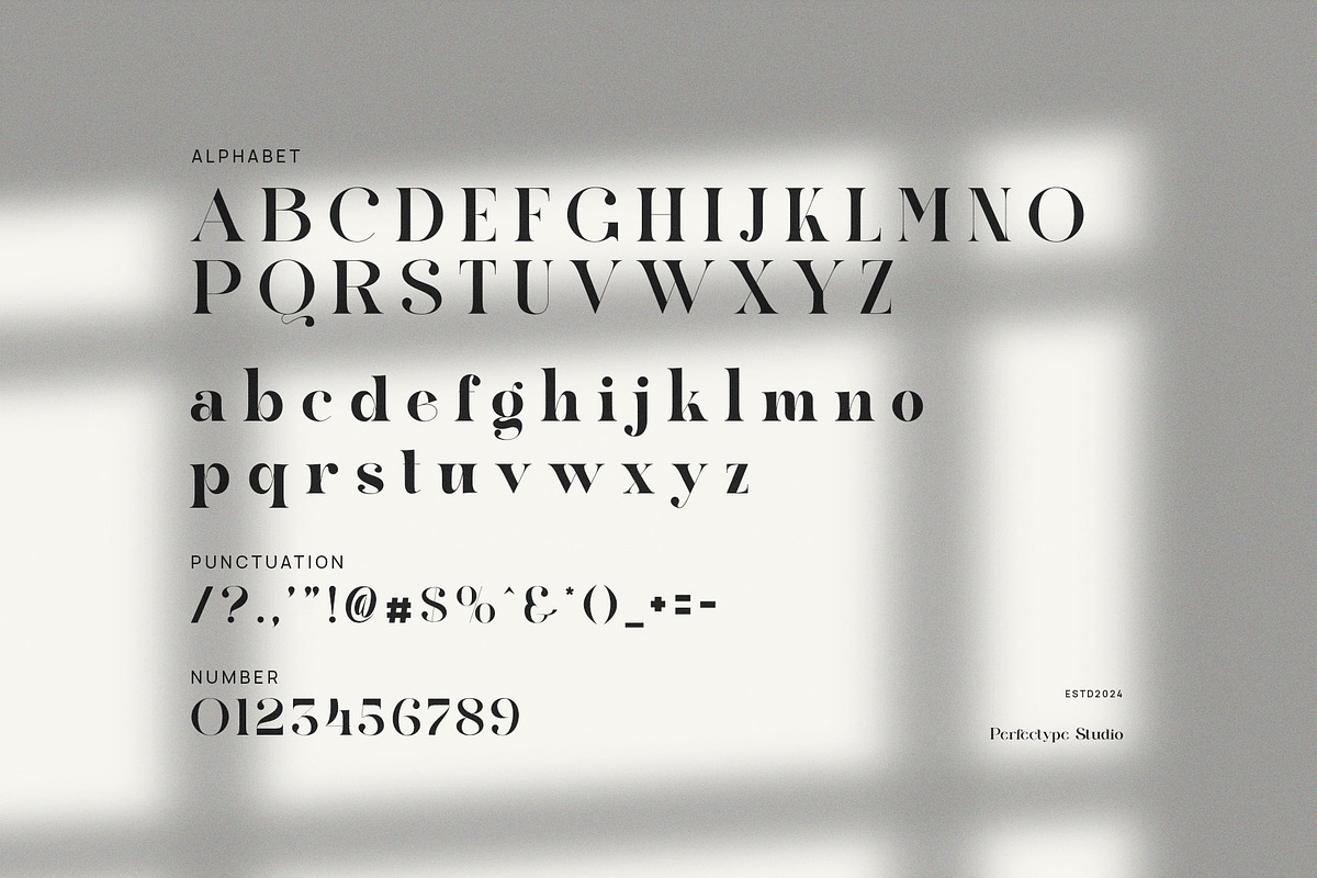 The Fongka Elegant Serif Font, a Serif Font by Perfectype (Photo 9 of 9)