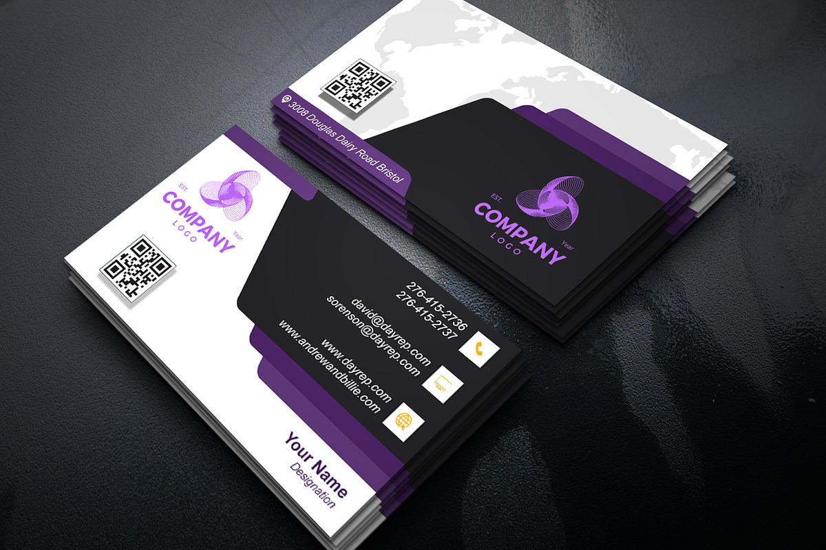 Professional Team Business Card