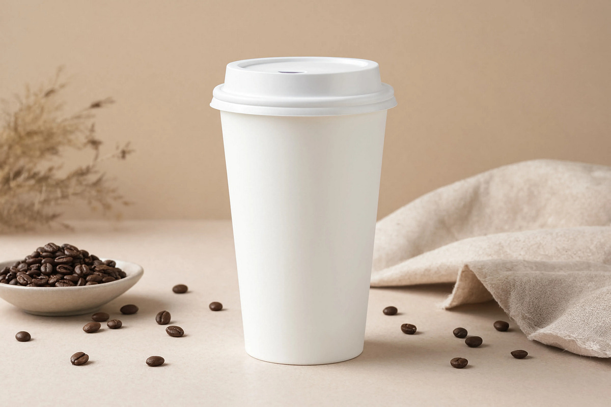 Coffee Cup Mockup, a Packaging Mockup by Forhadx5 (Photo 2 of 11)