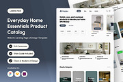 Hoplex Home Product Catalog Landing, a Landing Page Template by trabaskriya (Thumbnail 1 of 5)