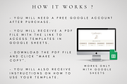 Digital Wedding Spreadsheet, a Templates & Theme by BRANDcontent (Thumbnail 7 of 8)