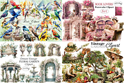Clipart Bundle -50 in 1 | Big Set, an Object Illustration by Digital Xpress (Thumbnail 3 of 9)