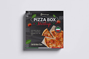 Pizza Box Mockup Bundle Set, a Packaging Mockup by Rielismee (Thumbnail 4 of 5)