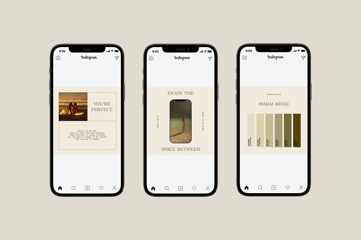 Instagram Creator Social Templates, a Social Media Template by Love Radiation Studio (Photo 4 of 16)