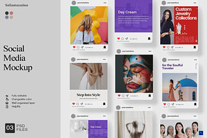 Social Media Mockup, a Device Mockup by Sweetdady