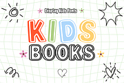 Drawing Children - Playful Display, a Font by KiddoGlyphs Studio (Thumbnail 2 of 3)