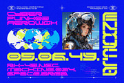 NCL RABEGS - Cyberpunk Font, a Sans Serif Font by Enxyclo Studio (Thumbnail 3 of 12)
