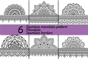 Seamless Patterns And Mandalas