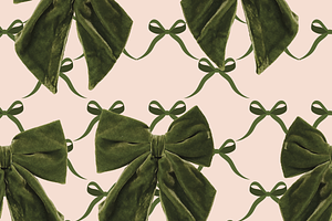 Green Bow Collection Seamless (9)