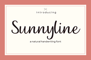 Sunnyline — A Natural Handwriting, a Handwritten Font by cocodesign (Thumbnail 1 of 7)