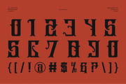 Delysium - A Display Font, a Blackletter Font by Hanstype.com (Thumbnail 3 of 9)
