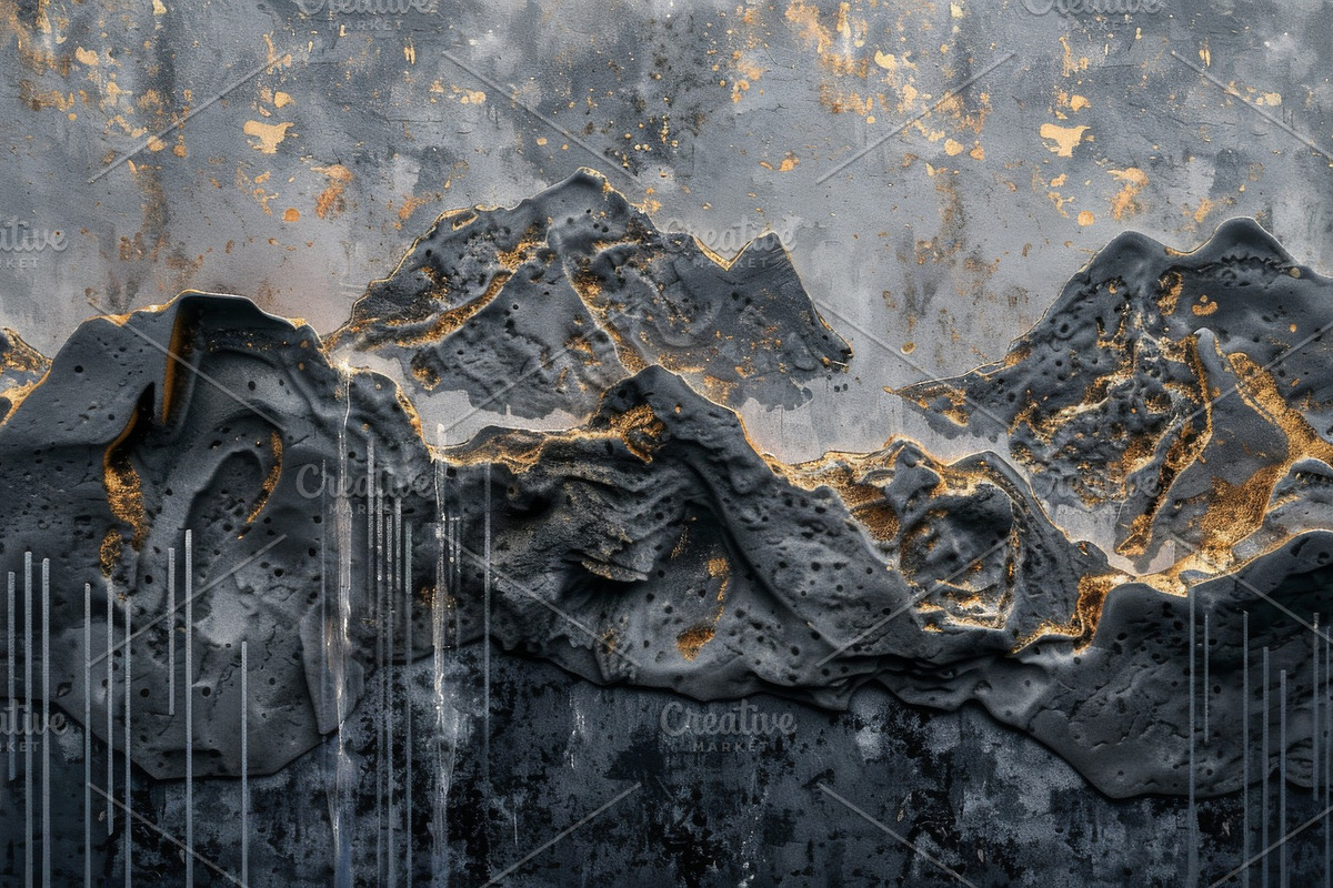 27 Landscapes on a concrete wall, an Arts & Entertainment Photo by Handmadefont (Photo 21 of 28)