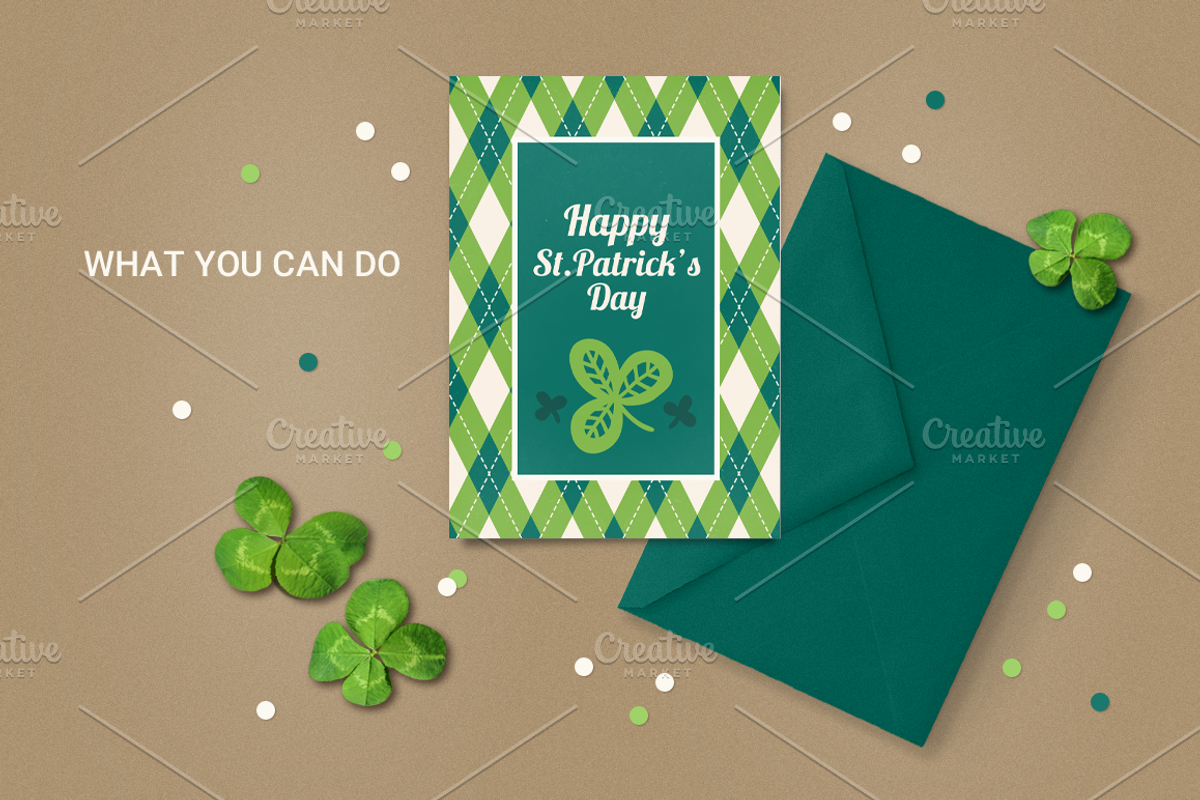 St. Patrick's Day seamless patterns preview 4