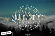 Kathleen Typeface, a Font by inumocca_type (Thumbnail 3 of 6)
