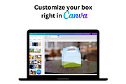 Gable Box Mockup + Template, a Packaging Mockup by Korner (Thumbnail 2 of 12)
