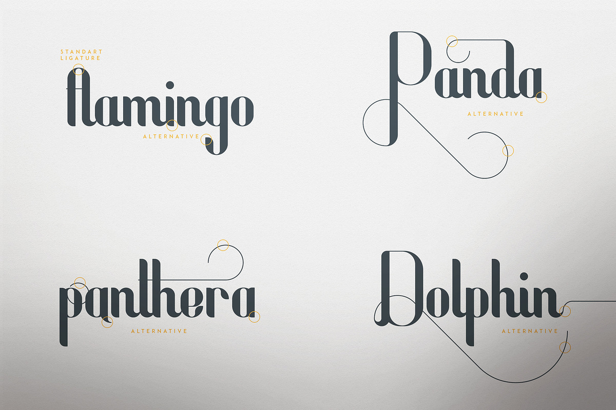 Fonatik Display font + Extras preview 2