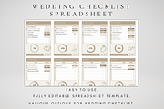 Wedding Checklist Google Sheets, a Templates & Theme by BRANDcontent (Thumbnail 2 of 5)