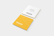 Square Business Card Mockup, a Mockup by Toasin Studio (Thumbnail 7 of 8)