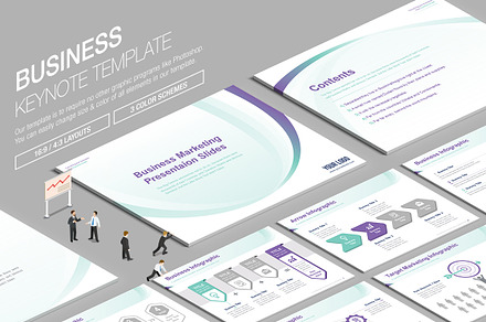 Business Keynote Template vol.17