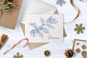 Christmas Wreaths & Decor Vector set, an Object Graphic by ON_lineart_store (Thumbnail 2 of 10)