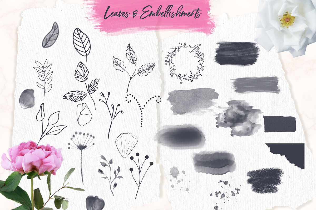 Say It With Flowers Bundle, a Brush Add-On by OkayAnnie Designs (Photo 14 of 14)