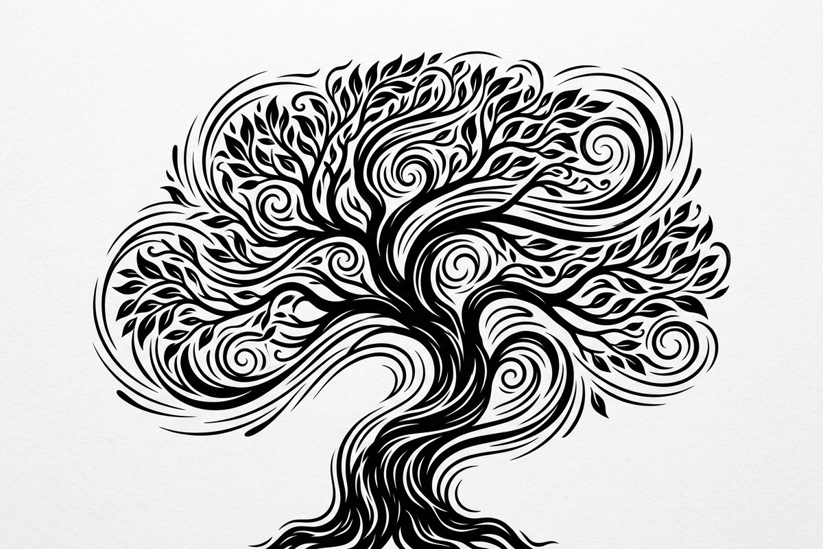 Elegant dream tree silhouette design, a Healthcare Illustration by Amazin_art (Photo 15 of 49)
